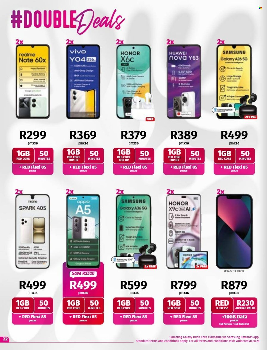 VODACOM specials - From Tuesday 7 Oct 2025 (2025-10-07 - 2025-11-06) | 22