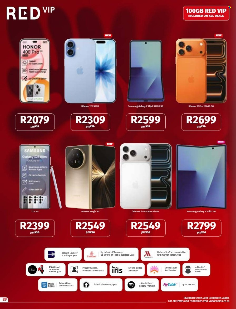 VODACOM specials - From Tuesday 7 Oct 2025 (2025-10-07 - 2025-11-06) | 28