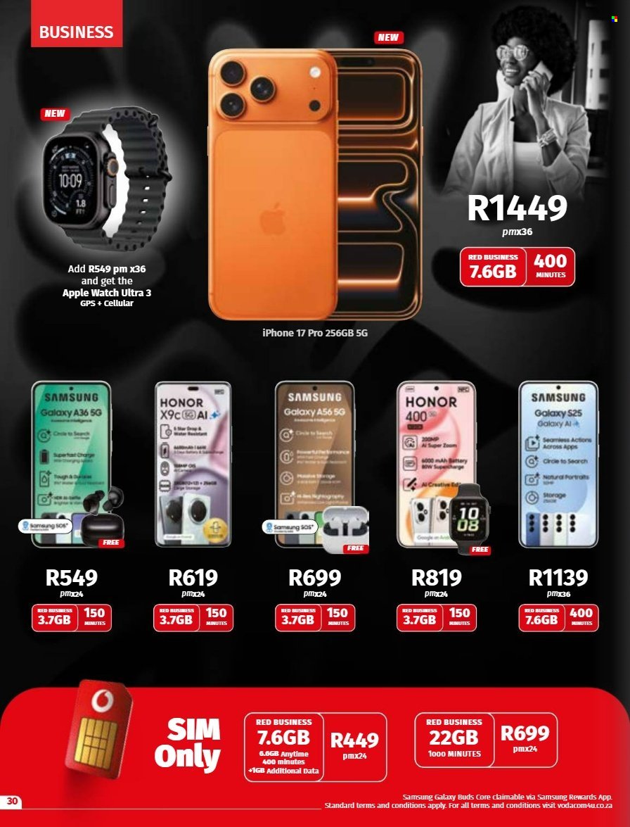 VODACOM specials - From Tuesday 7 Oct 2025 (2025-10-07 - 2025-11-06) | 30