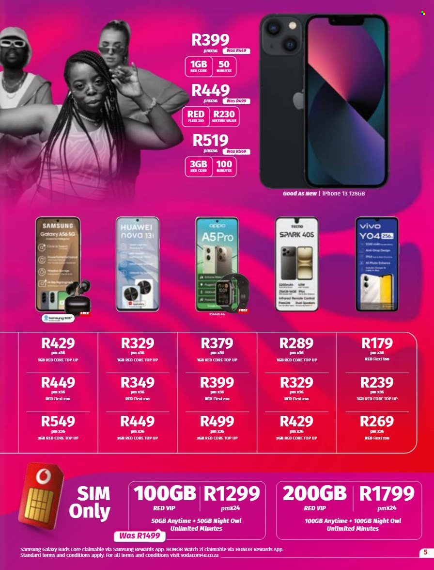 VODACOM specials - From Tuesday 7 Oct 2025 (2025-10-07 - 2025-11-06) | 5