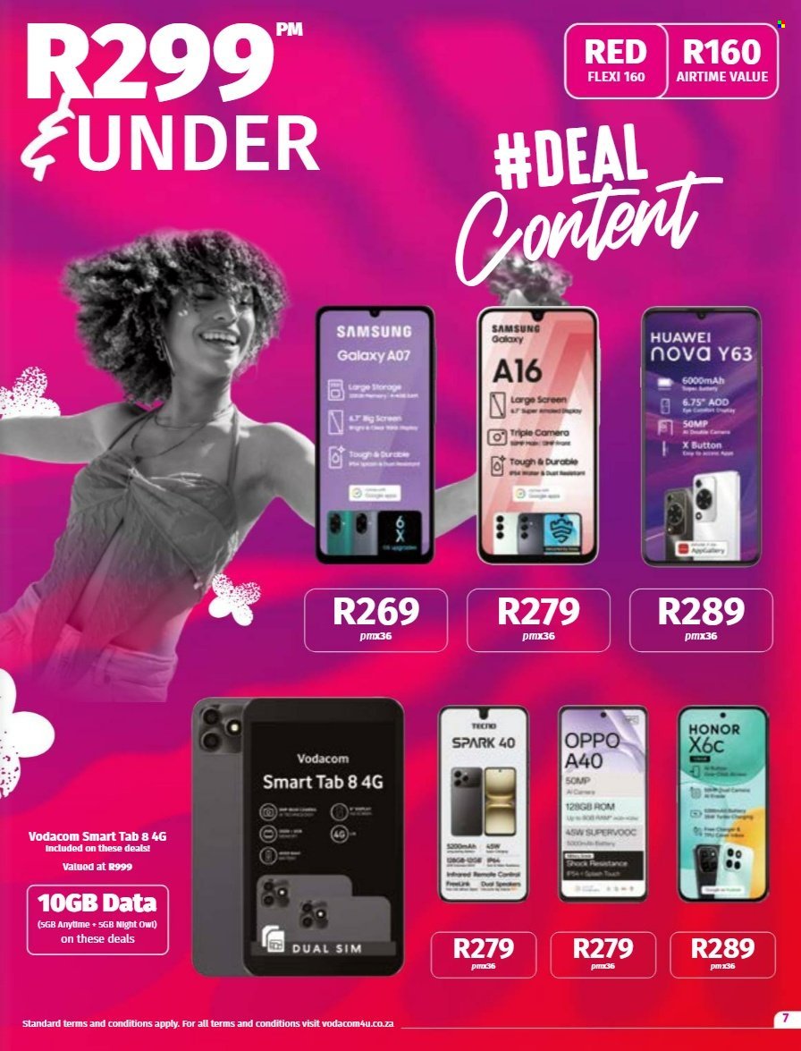 VODACOM specials - From Tuesday 7 Oct 2025 (2025-10-07 - 2025-11-06) | 7