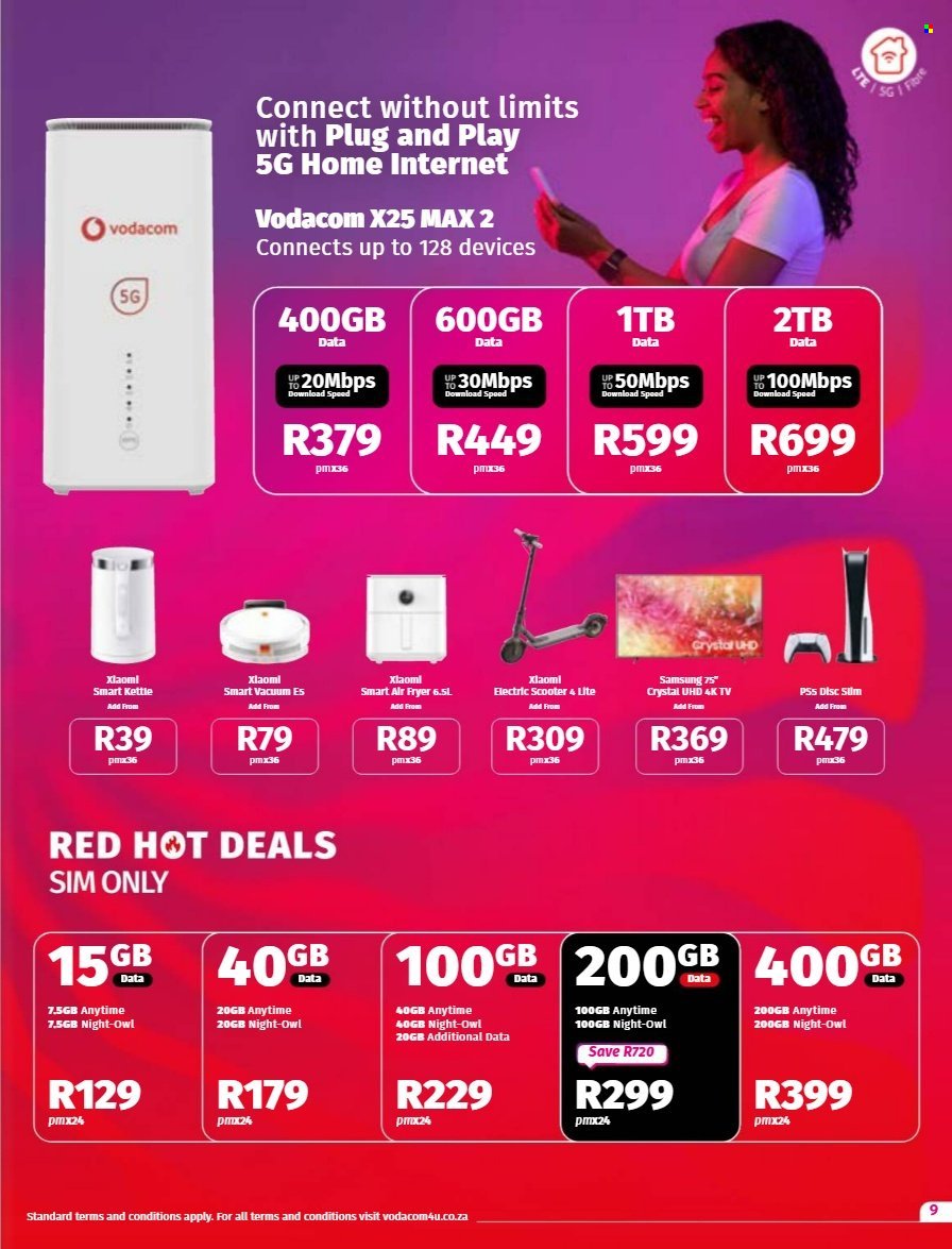 VODACOM specials - From Tuesday 7 Oct 2025 (2025-10-07 - 2025-11-06) | 9