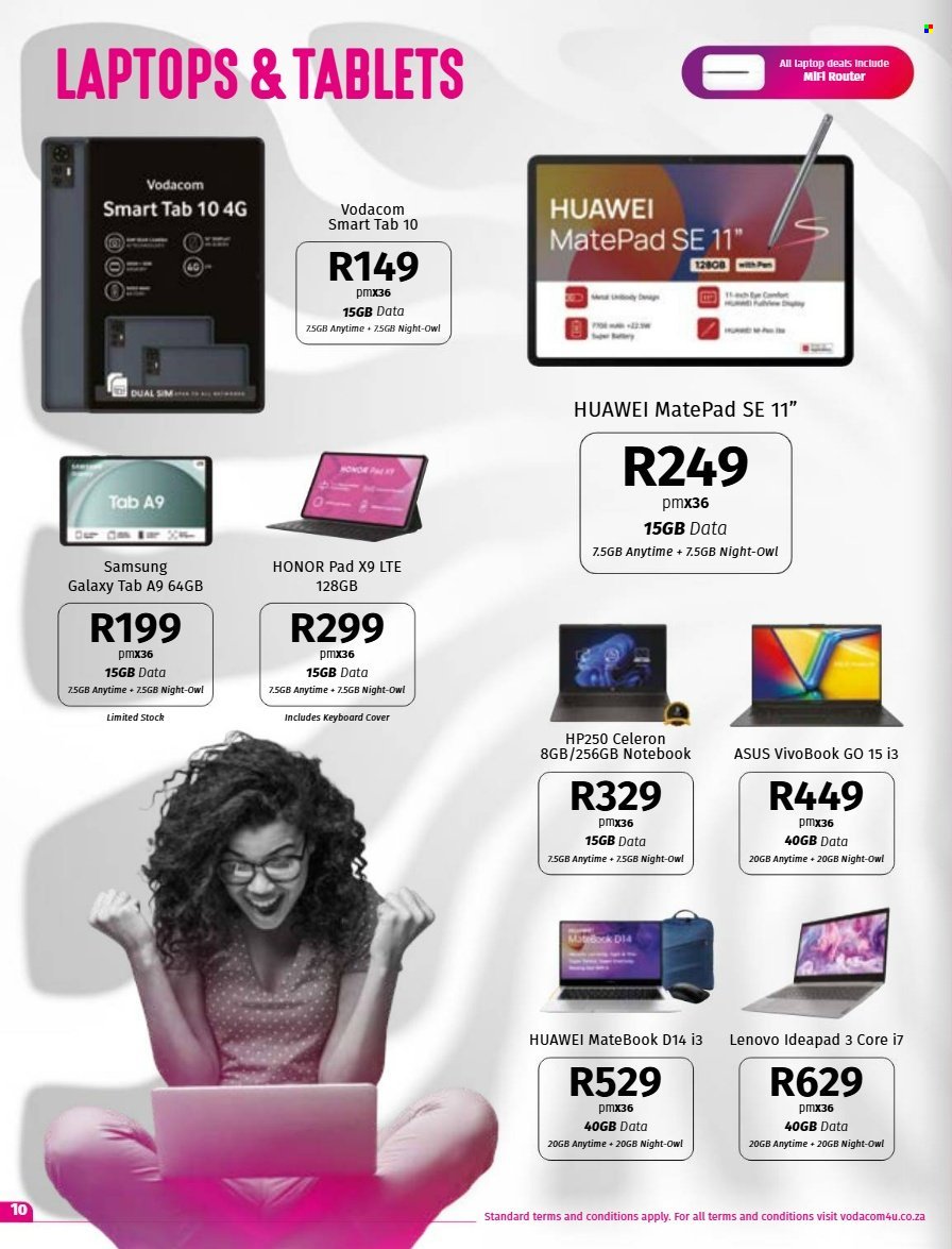 VODACOM specials - From Tuesday 7 Oct 2025 (2025-10-07 - 2025-11-06) | 10
