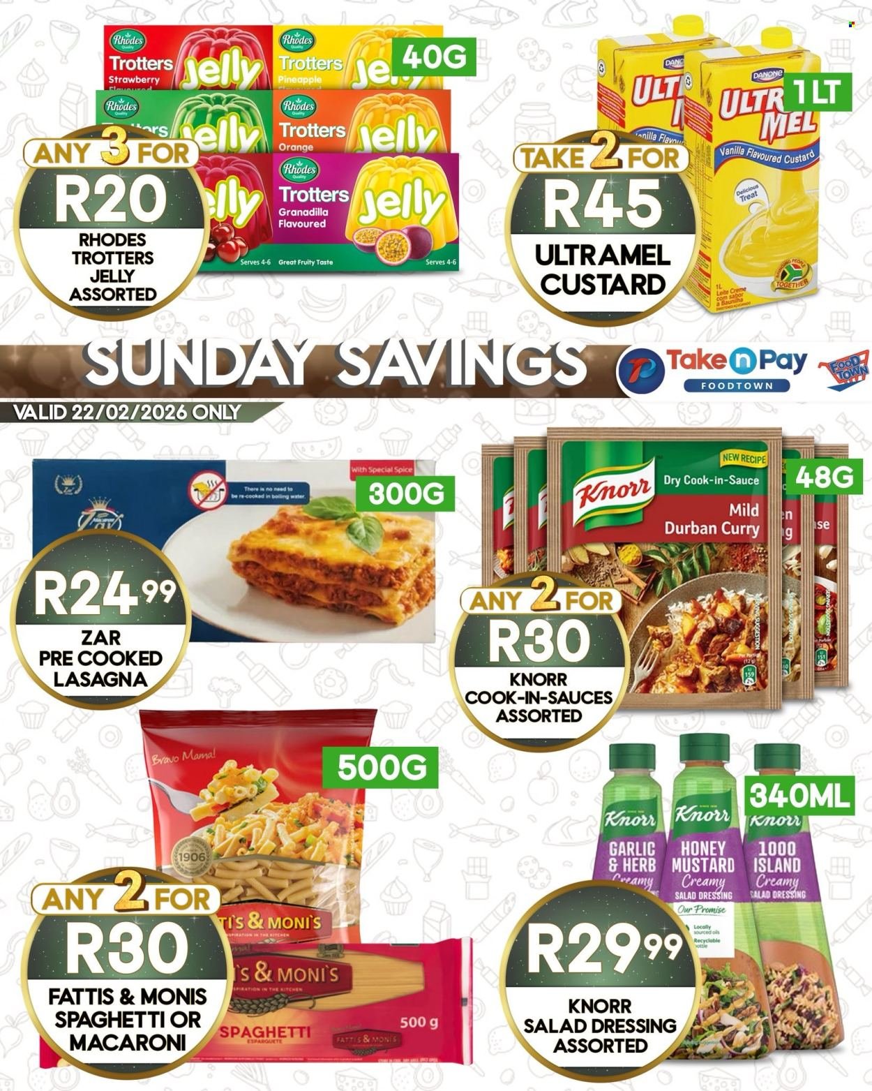 TAKE N PAY specials - From Sunday 22 Feb 2026 (2026-02-22 - 2026-02-22) | 2