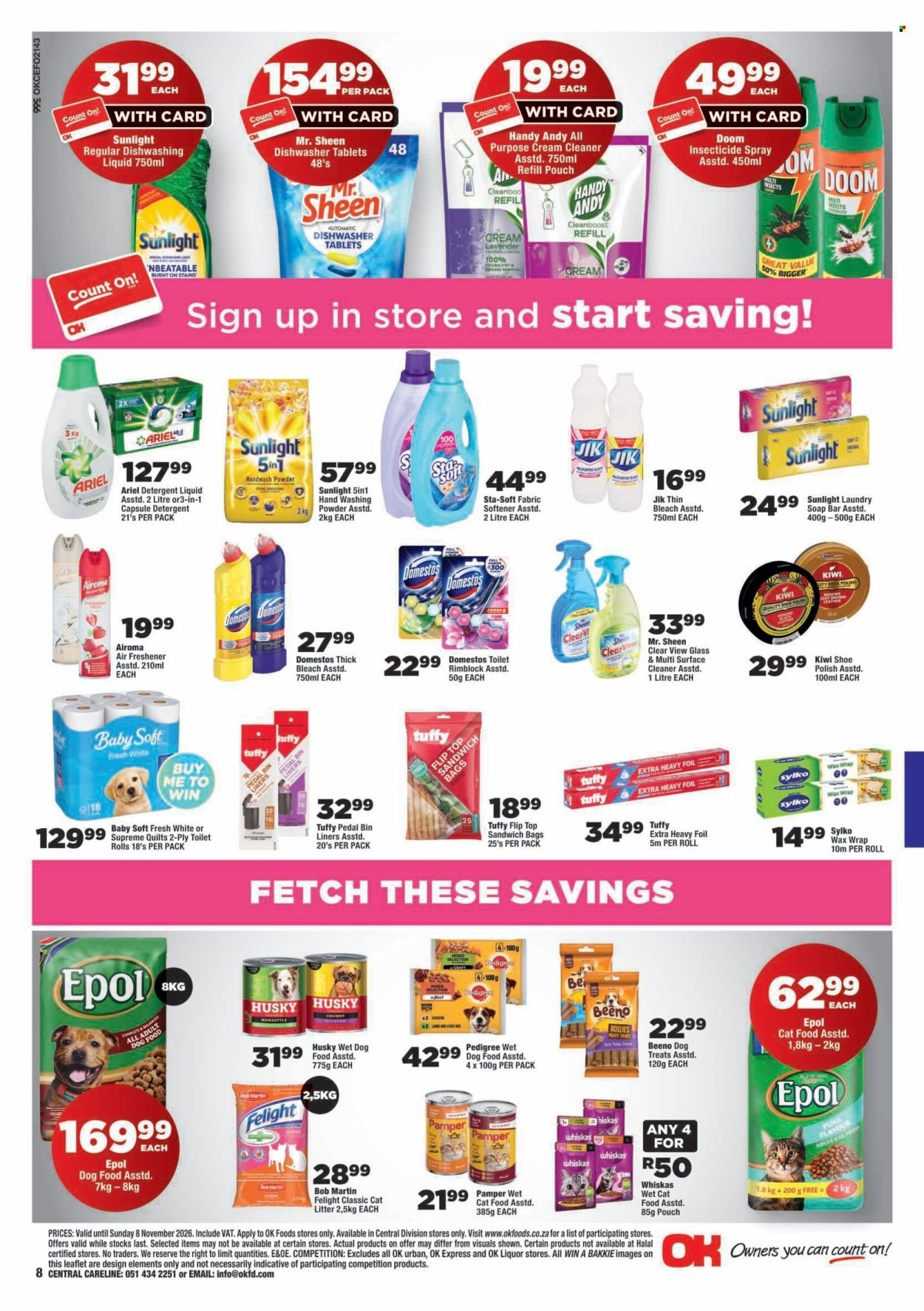 OK FOODS specials - From Friday 23 Oct 2026