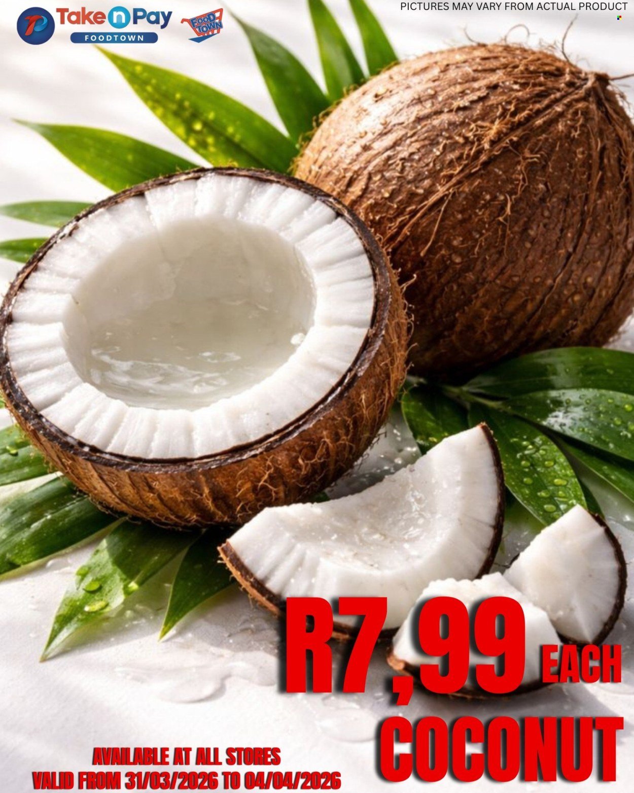 TAKE N PAY specials - From Tuesday 31 Mar 2026 (2026-03-31 - 2026-04-04) | 1