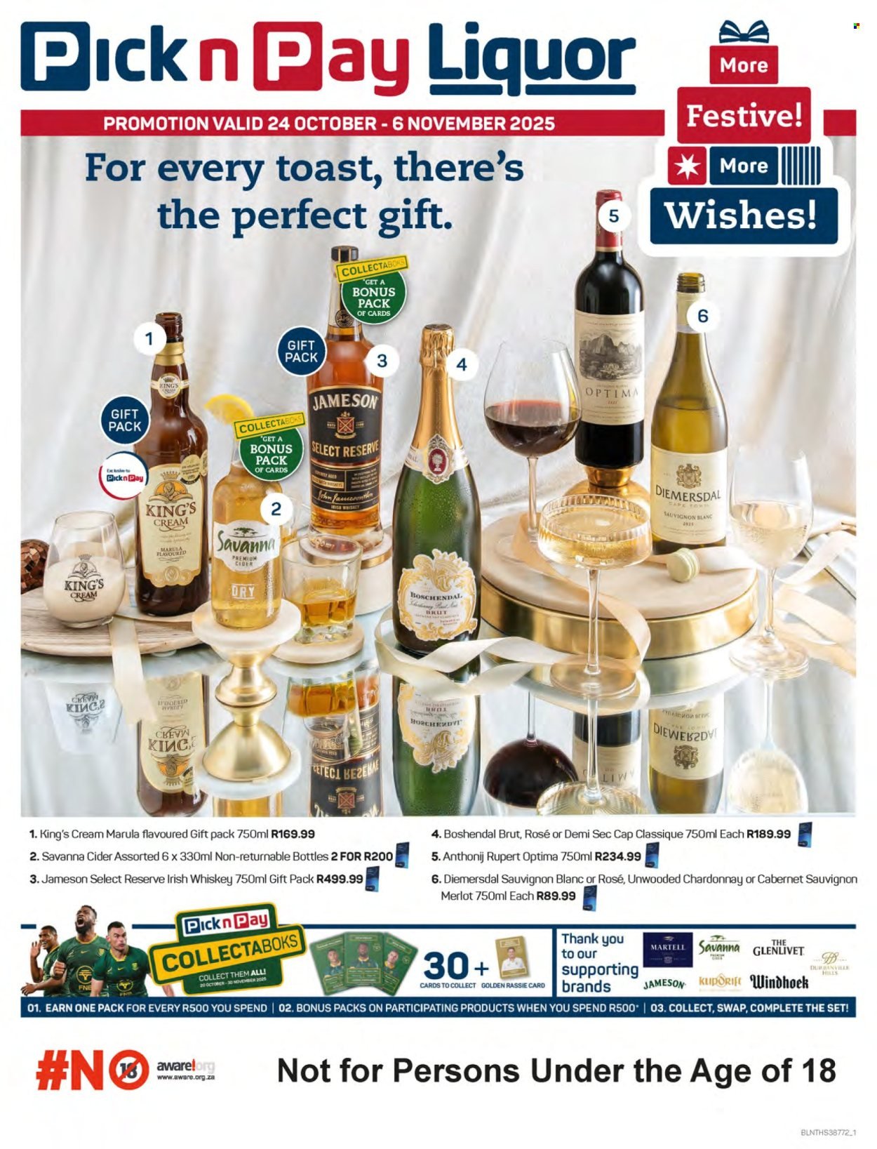 PICK N PAY specials - Christmas Liquor Specials (2025-10-24 - 2025-11-06) | 1