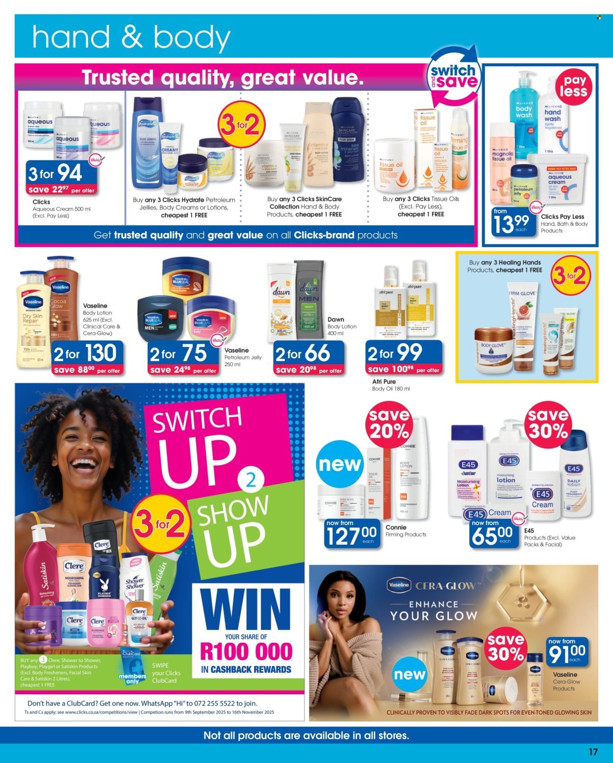 CLICKS specials - From Thursday 23 Oct 2025 (2025-10-23 - 2025-11-10) | 17