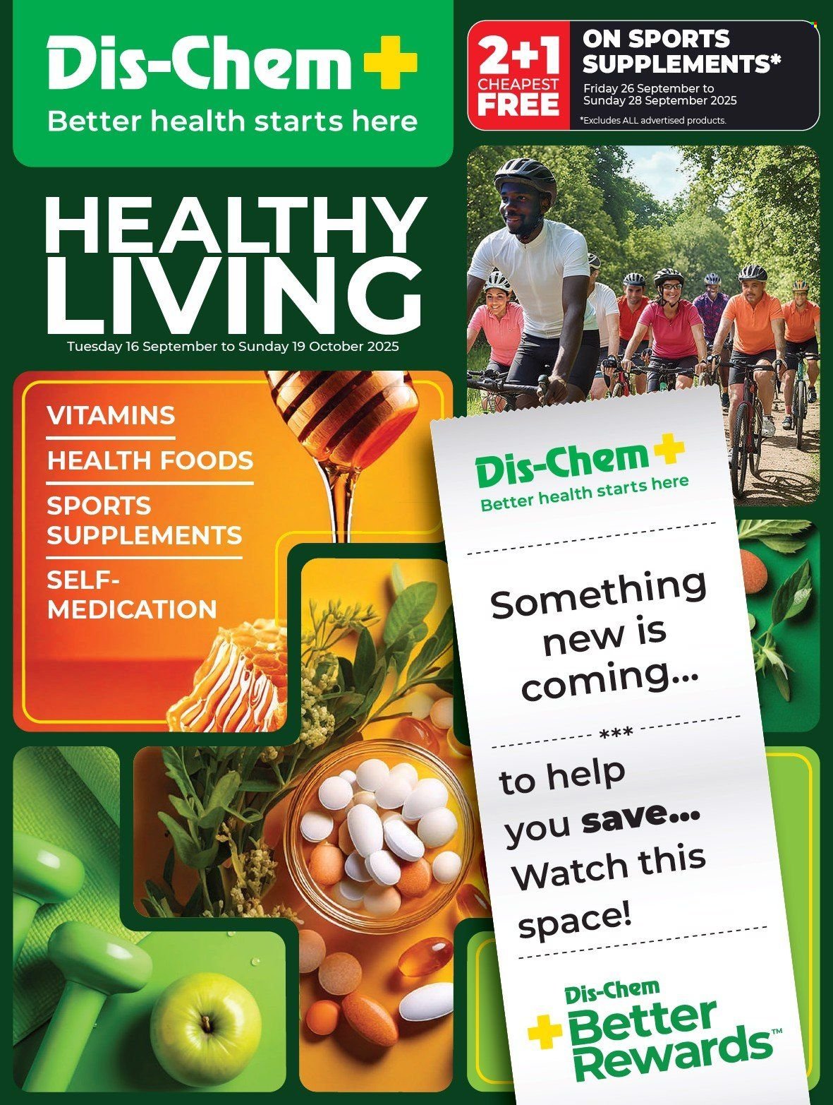 DIS-CHEM specials - Healthy Living (2025-09-16 - 2025-10-19) | 1