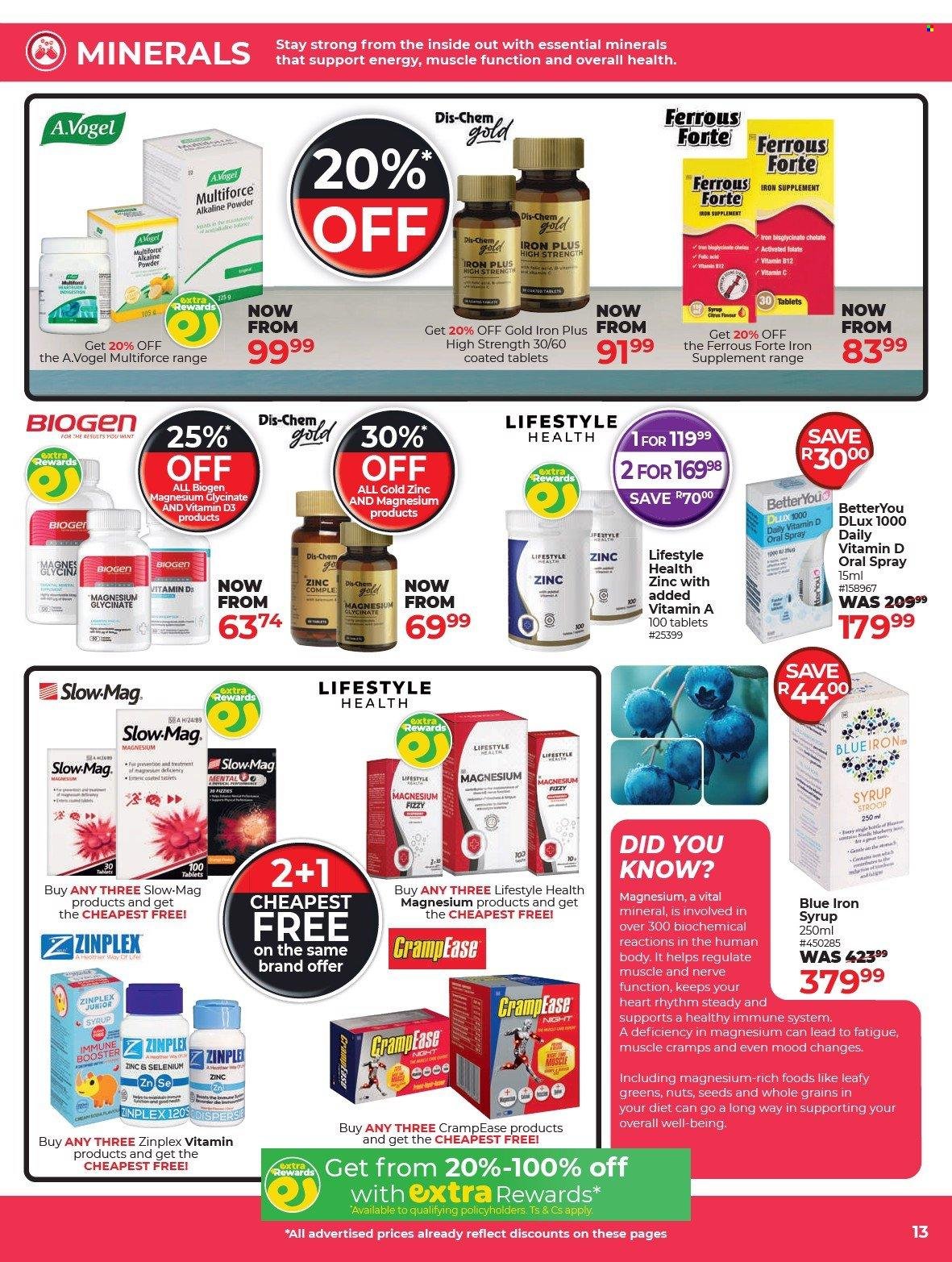 DIS-CHEM specials - Healthy Living (2025-09-16 - 2025-10-19) | 13