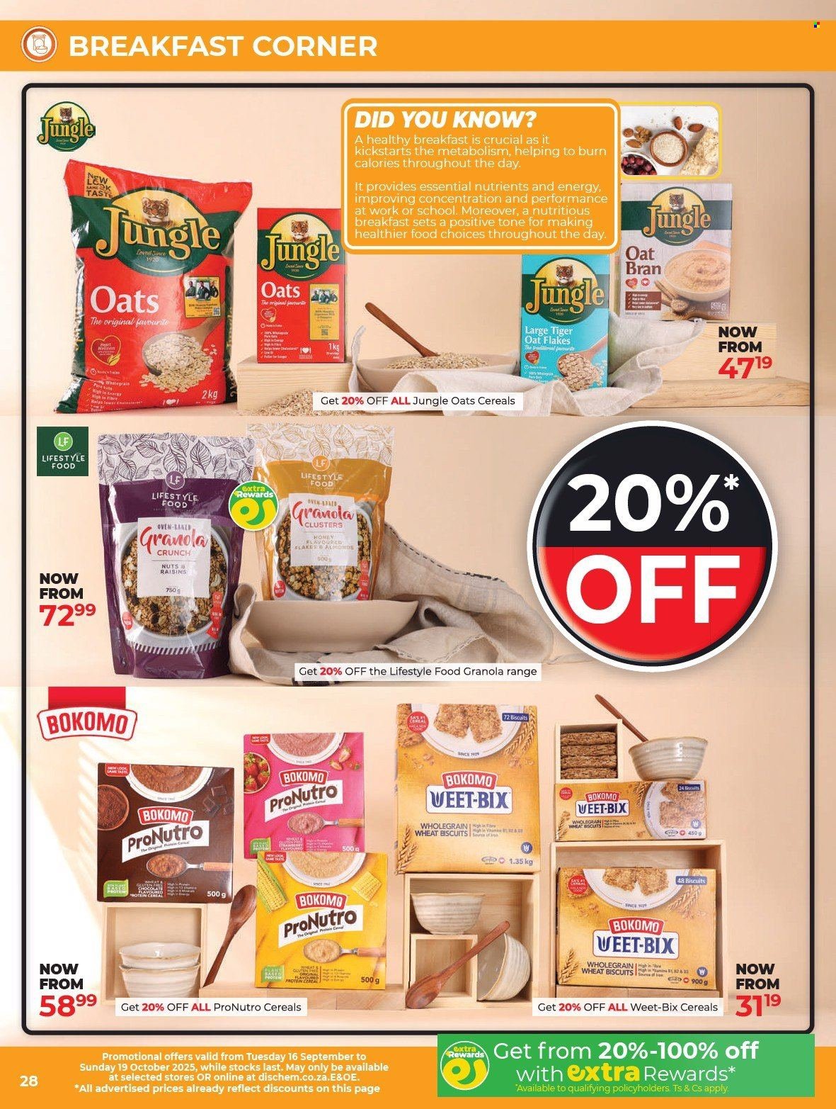 DIS-CHEM specials - Healthy Living (2025-09-16 - 2025-10-19) | 28