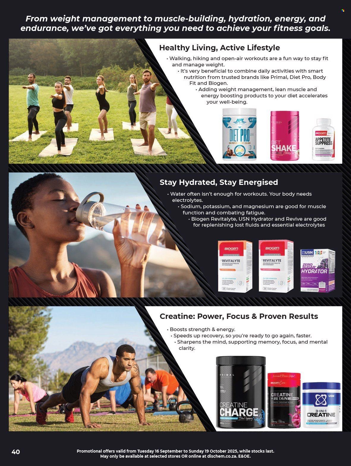 DIS-CHEM specials - Healthy Living (2025-09-16 - 2025-10-19) | 40