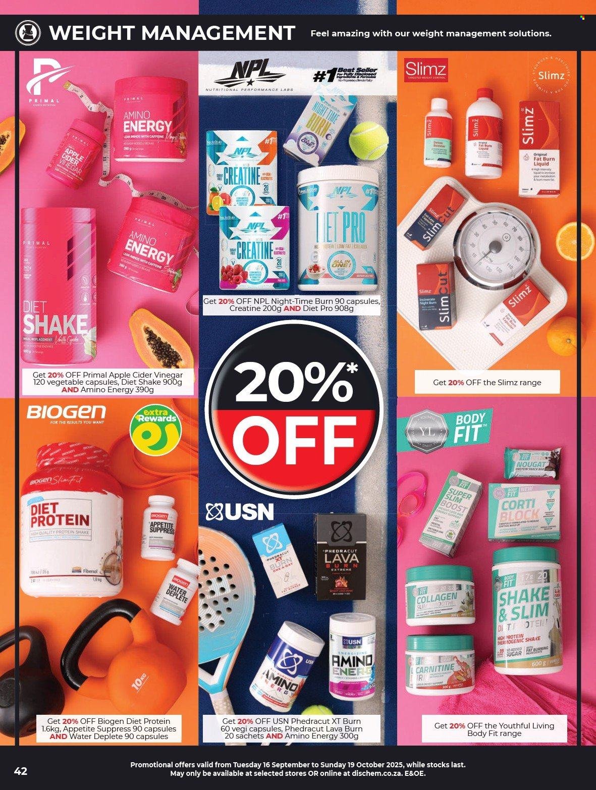 DIS-CHEM specials - Healthy Living (2025-09-16 - 2025-10-19) | 42