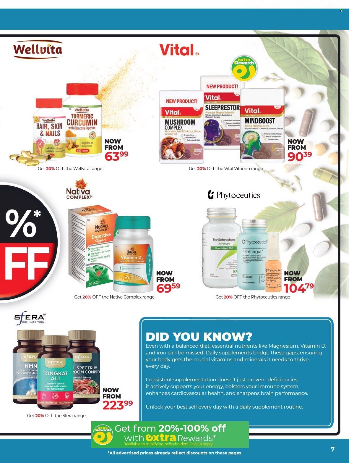 DIS-CHEM specials - Healthy Living (2025-09-16 - 2025-10-19) | 7