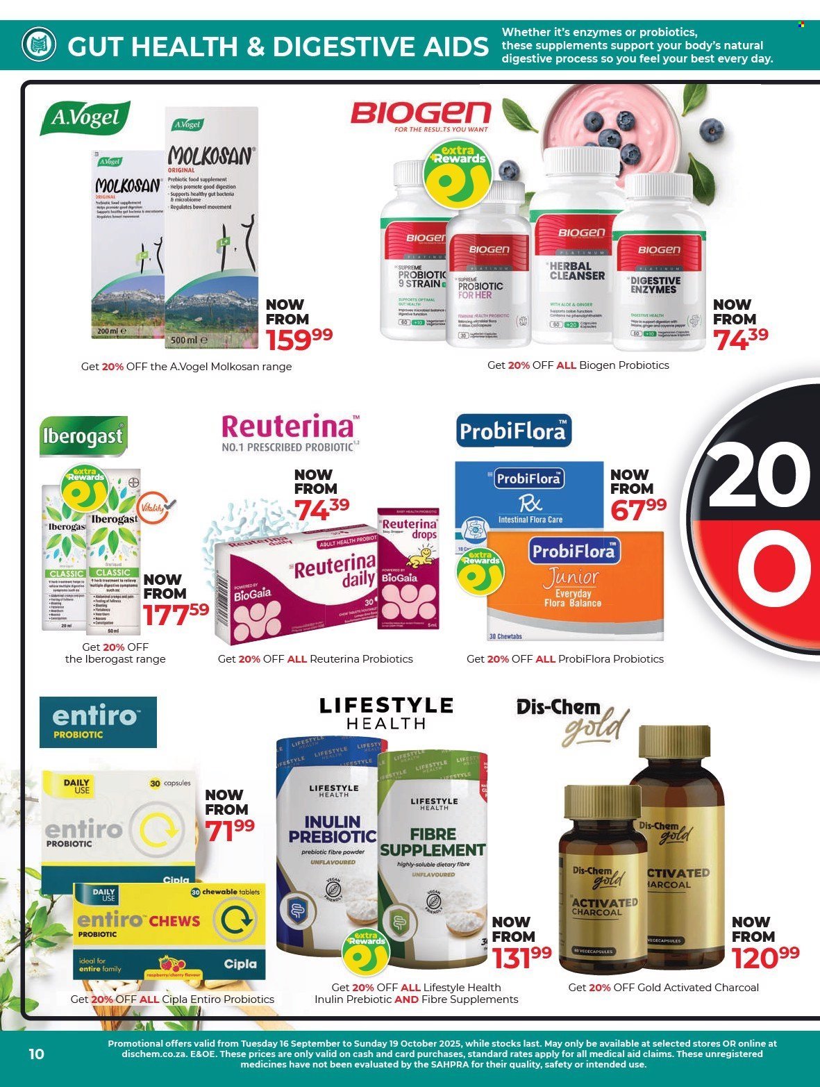 DIS-CHEM specials - Healthy Living (2025-09-16 - 2025-10-19) | 10