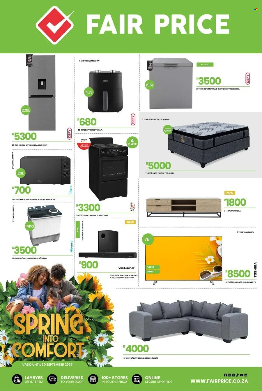 FAIR PRICE specials - From Monday 1 Sept 2025 (2025-09-01 - 2025-09-30) | 1