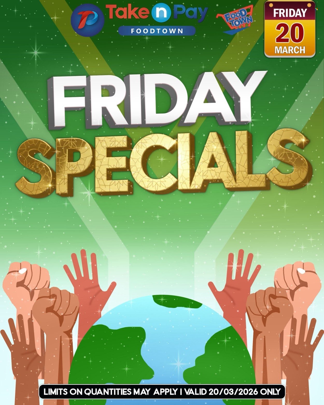 TAKE N PAY specials - From Friday 20 Mar 2026 (2026-03-20 - 2026-03-20) | 1