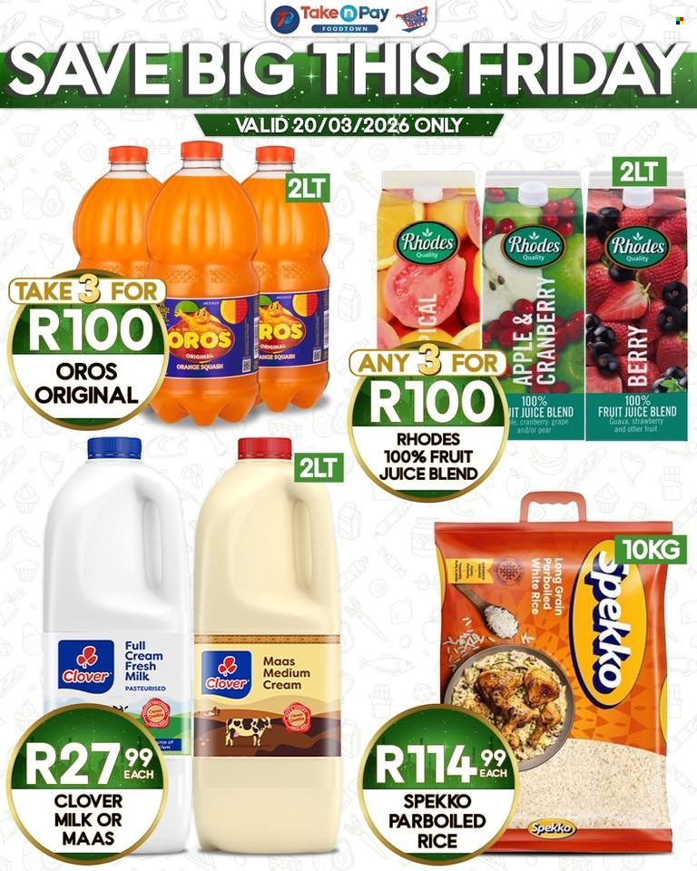 TAKE N PAY specials - From Friday 20 Mar 2026 (2026-03-20 - 2026-03-20) | 4