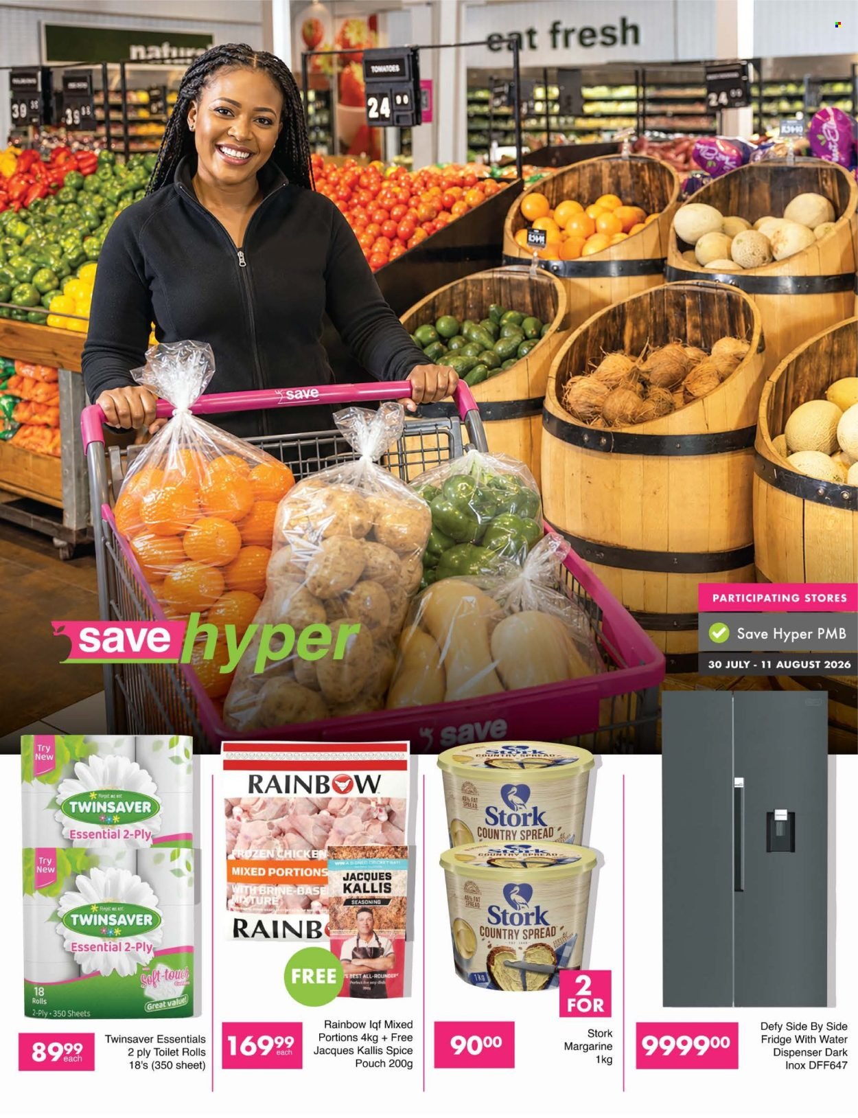 SAVE specials - From Thursday 30 Jul 2026