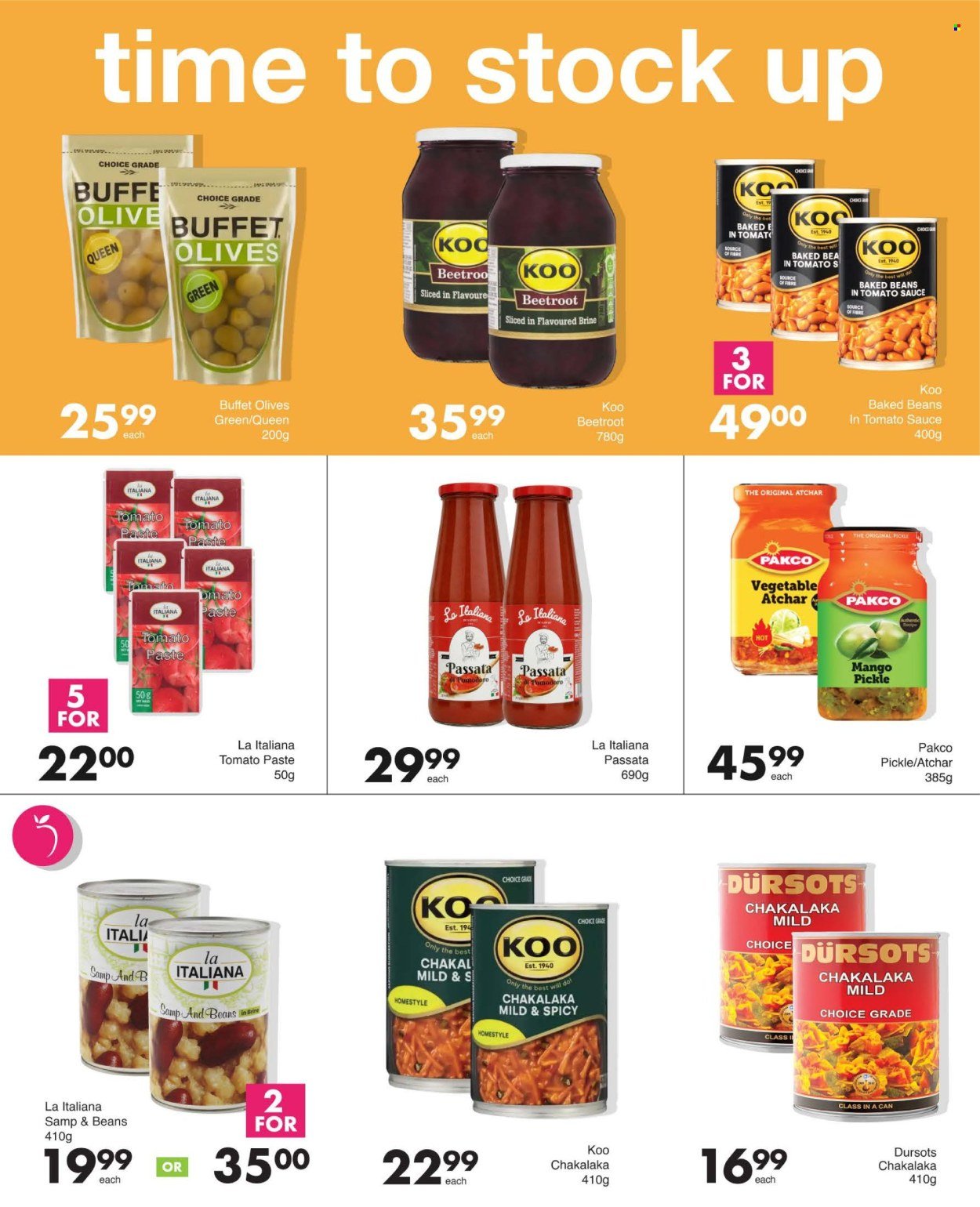 SAVE specials - From Thursday 30 Jul 2026