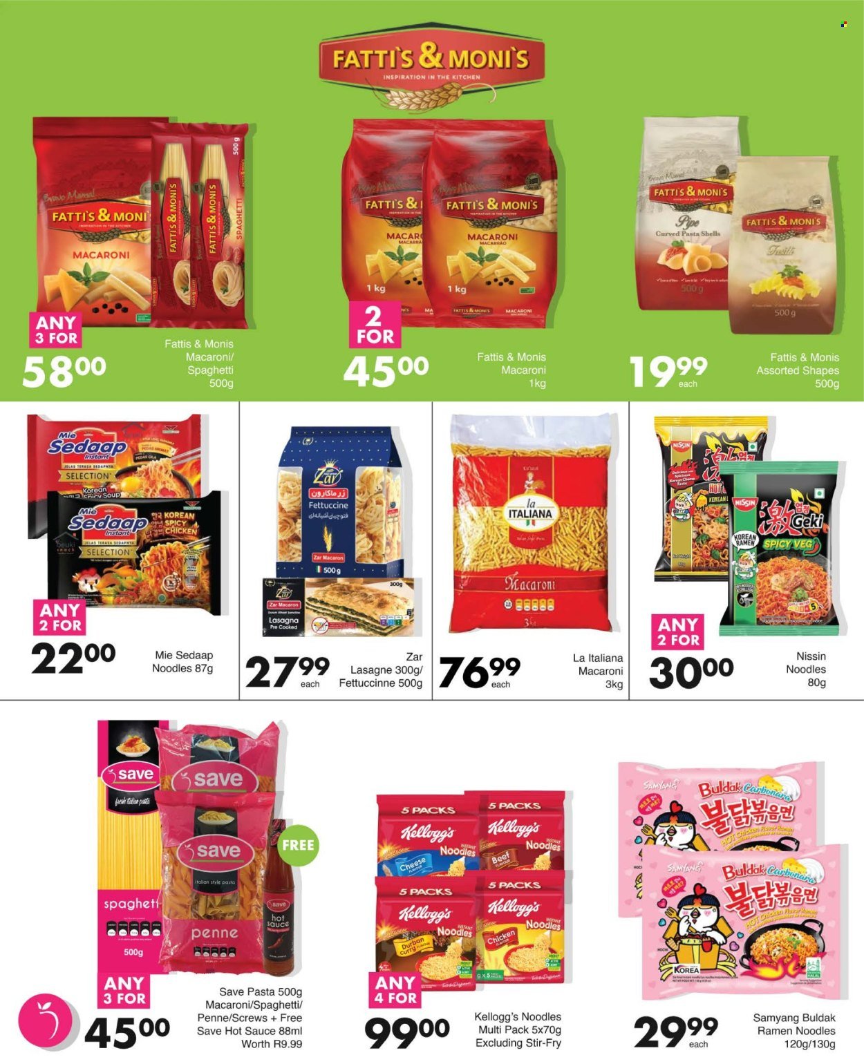 SAVE specials - From Thursday 30 Jul 2026