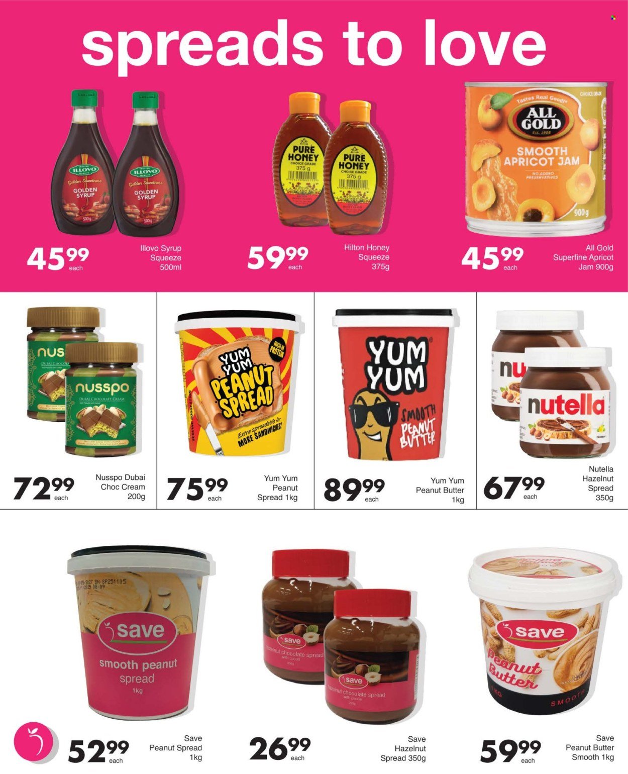 SAVE specials - From Thursday 30 Jul 2026