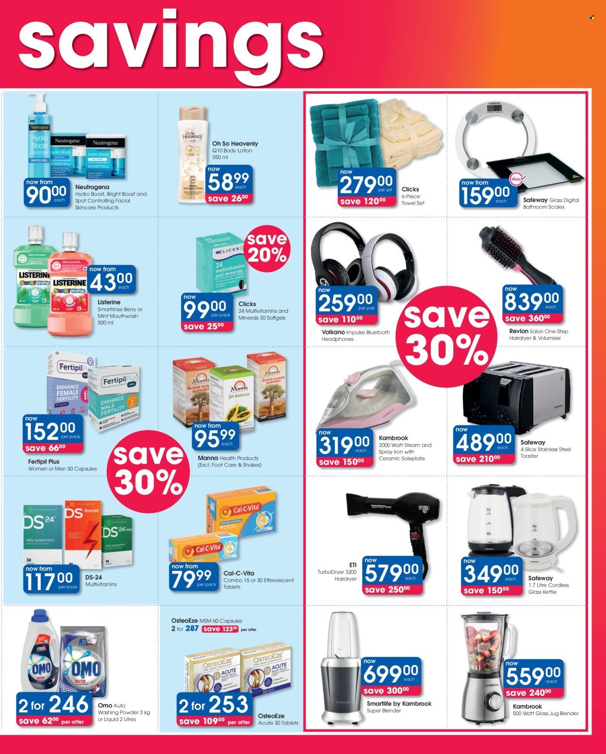 CLICKS specials - From Thursday 21 Aug 2025 (2025-08-21 - 2025-09-08) | 3