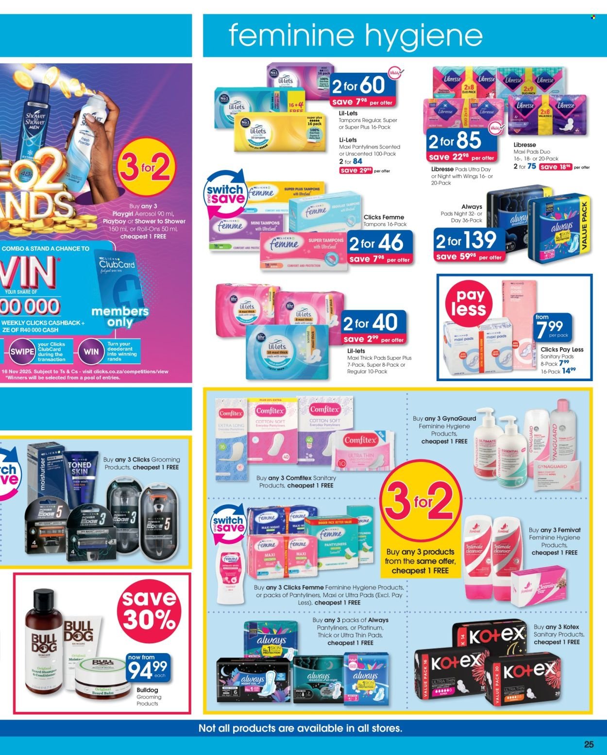CLICKS specials - From Thursday 21 Aug 2025 (2025-08-21 - 2025-09-08) | 25