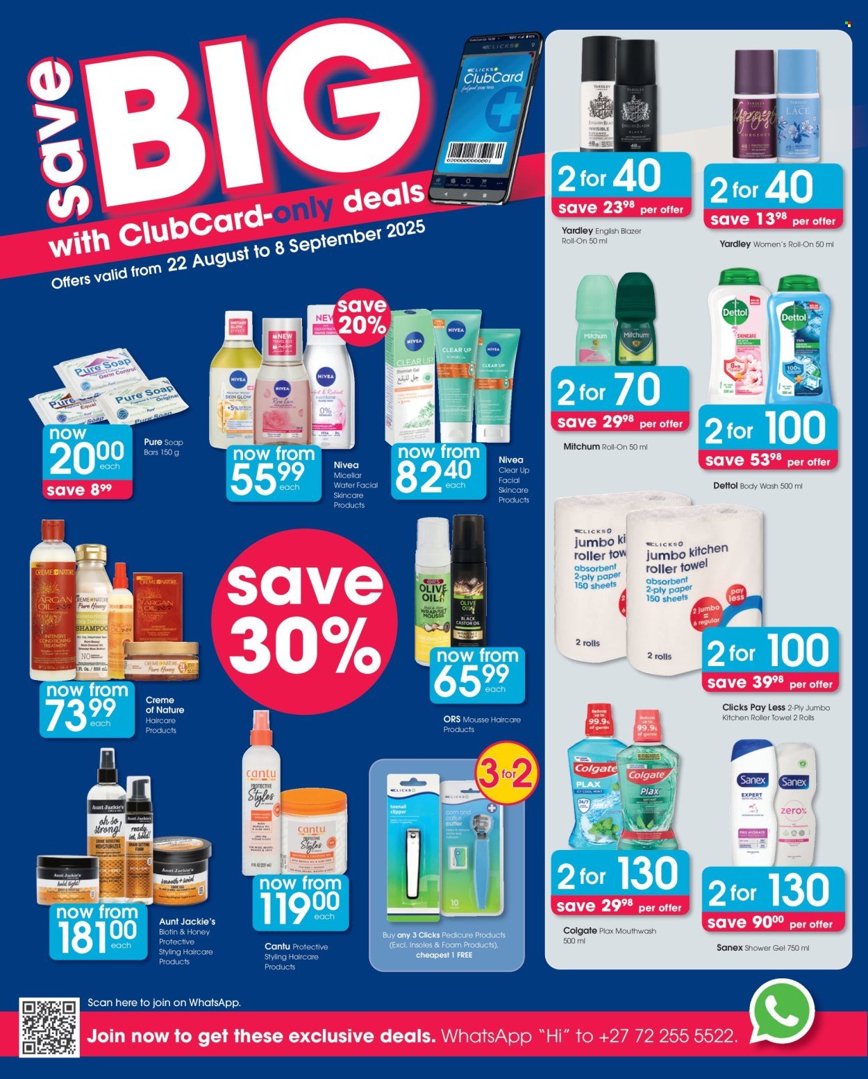 CLICKS specials - From Thursday 21 Aug 2025 (2025-08-21 - 2025-09-08) | 4