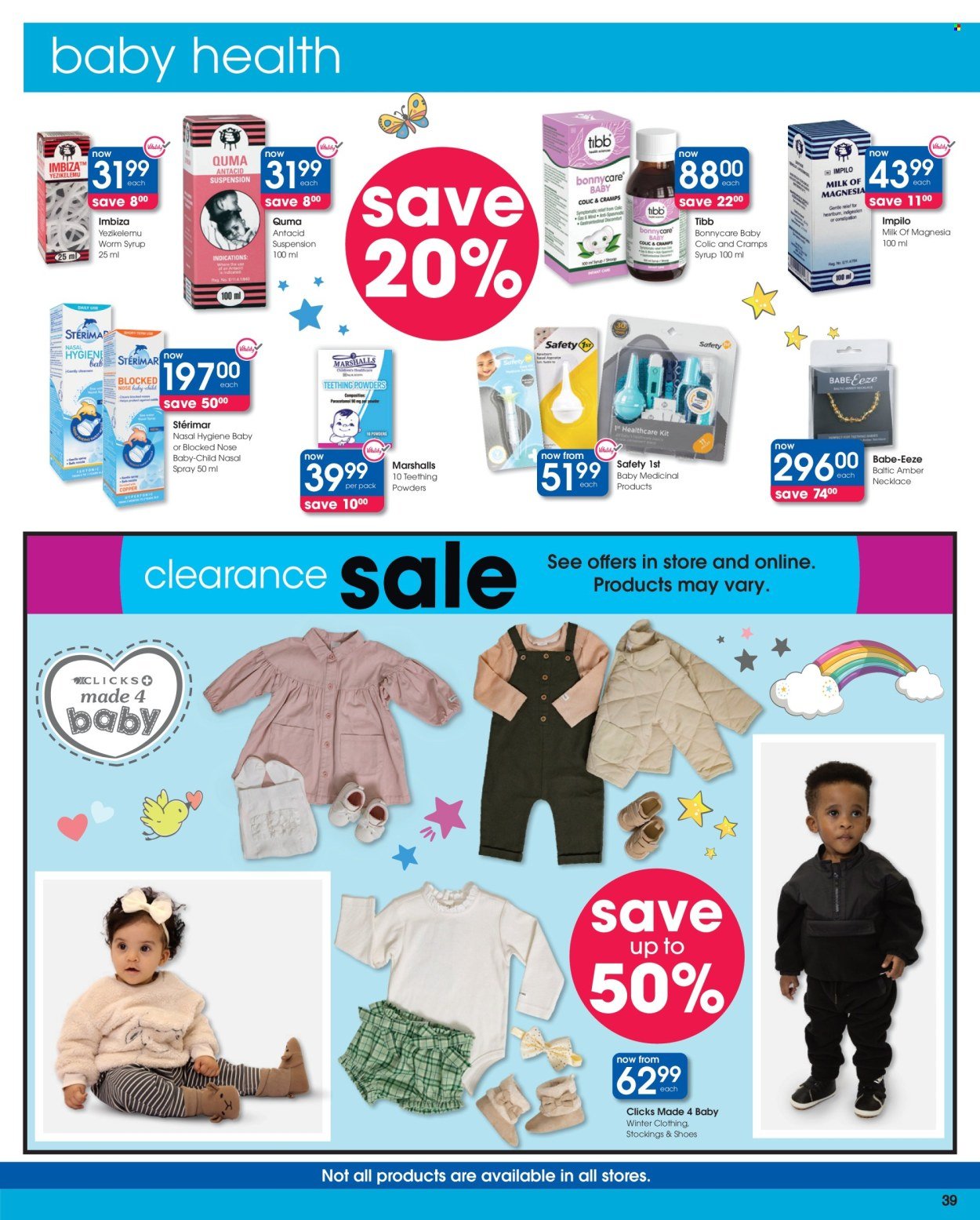 CLICKS specials - From Thursday 21 Aug 2025 (2025-08-21 - 2025-09-08) | 39