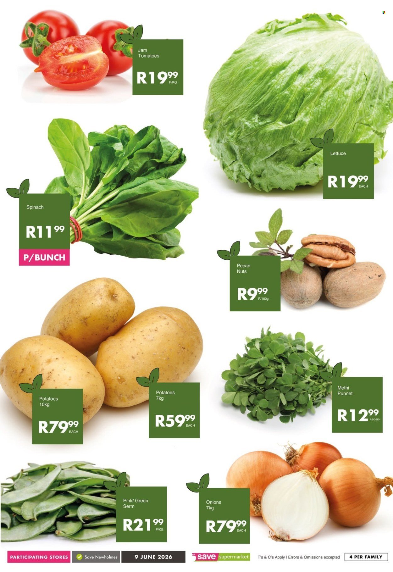 SAVE specials - From Tuesday 9 Jun 2026