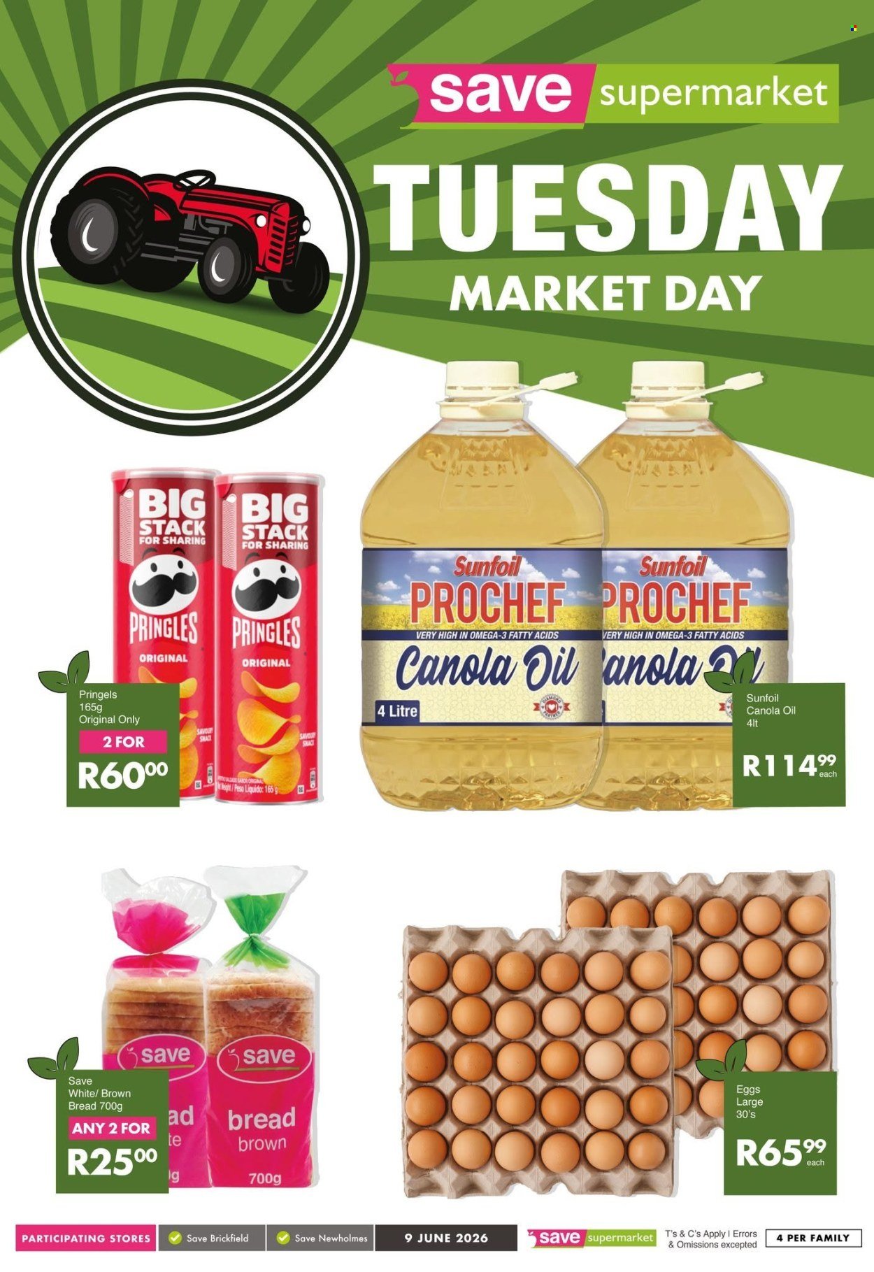 SAVE specials - From Tuesday 9 Jun 2026