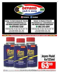 DEVLAND specials - From Thursday 13 Aug 2026