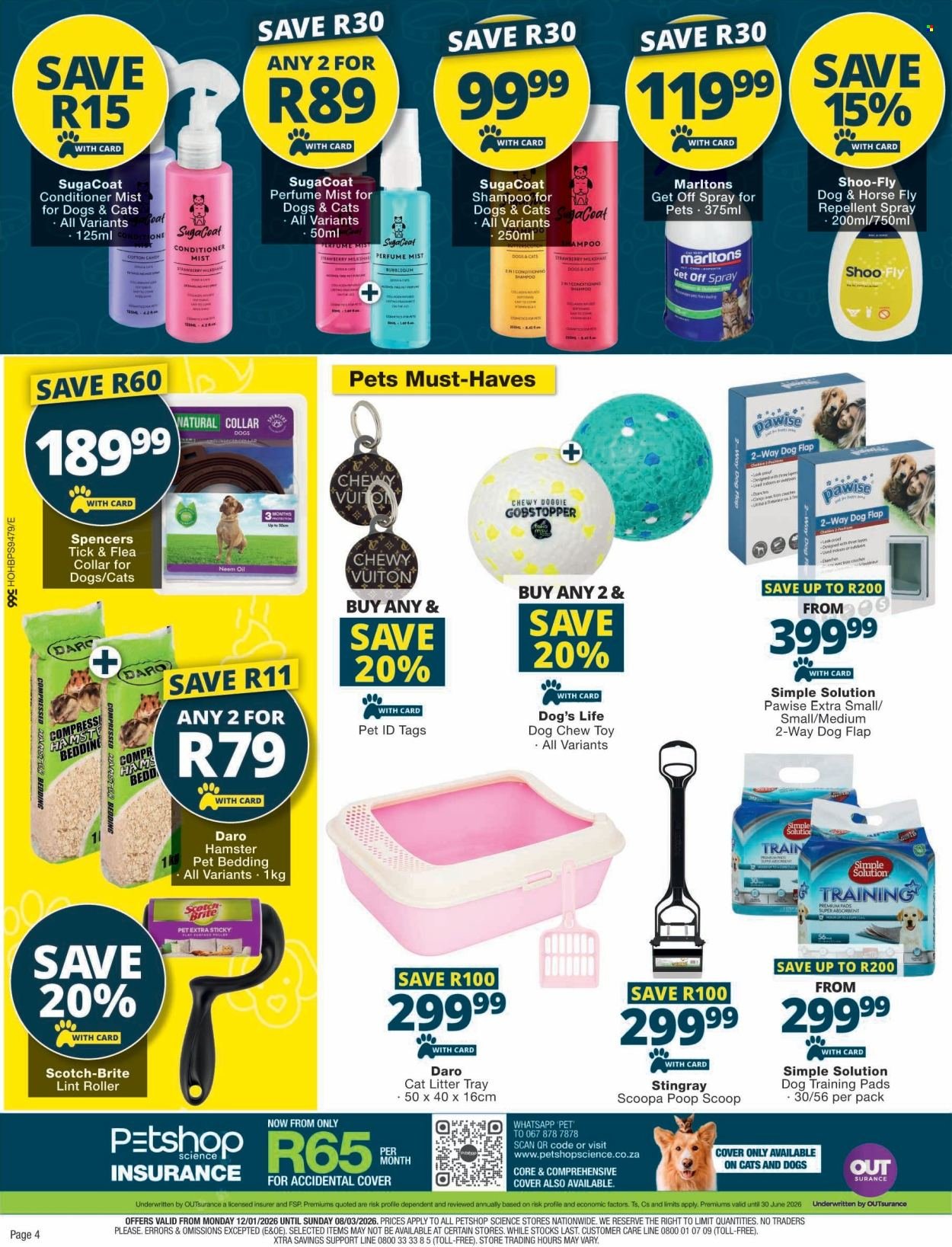 CHECKERS specials - Petshop Science (2026-01-12 - 2026-03-08) | 4