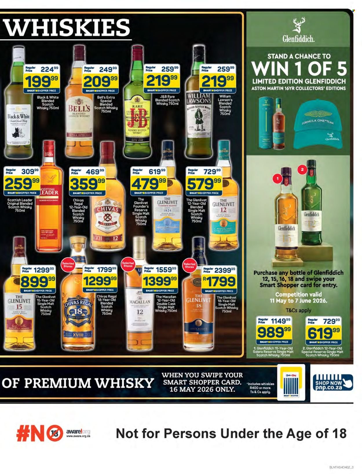PICK N PAY specials - Liquor Whiskey Specials (2026-05-11 - 2026-05-24) | 3