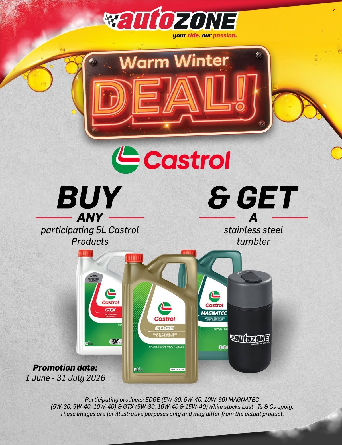 AUTOZONE specials - Warm Winter Deal!