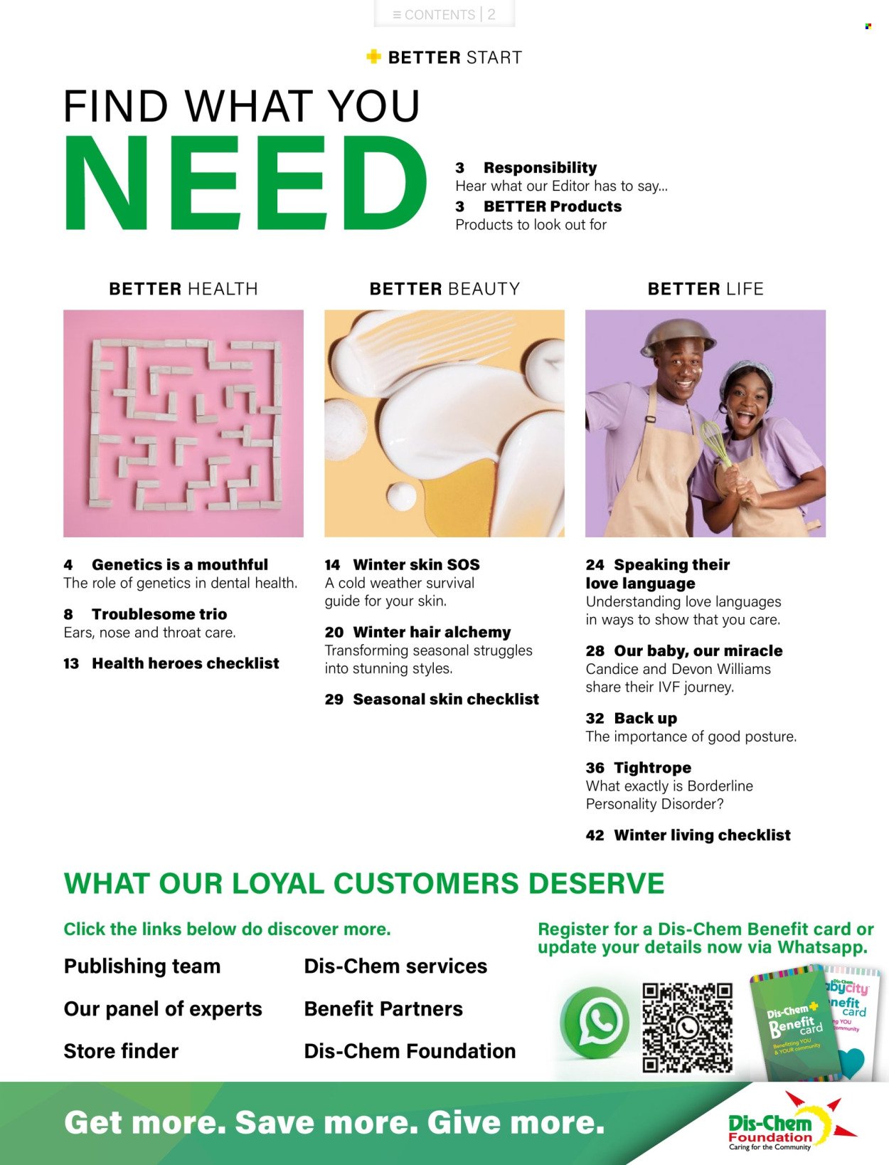 DIS-CHEM specials - Better Magazine (2025-08-01 - 2025-08-31) | 2