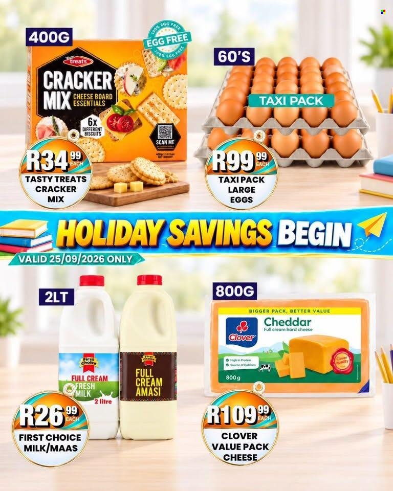 TAKE N PAY specials - From Friday 25 Sept 2026