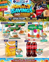 TAKE N PAY specials - From Friday 25 Sept 2026