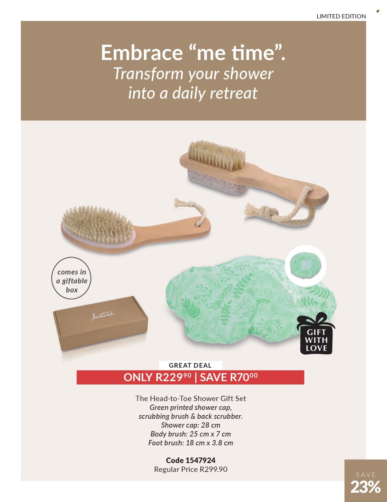 JUSTINE specials - LET YOUR BEAUTY BLOSSOM (2025-09-19 - 2025-09-30) | 20