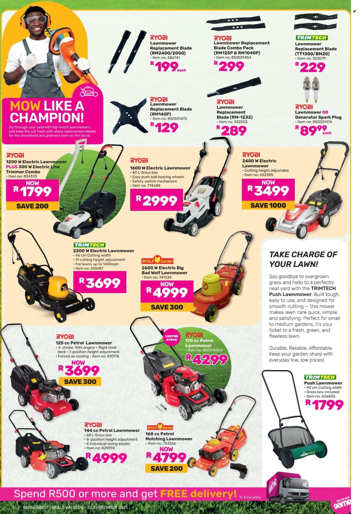 GAME specials - All Things Gardening & Outdoor (2025-09-02 - 2025-09-30) | 3