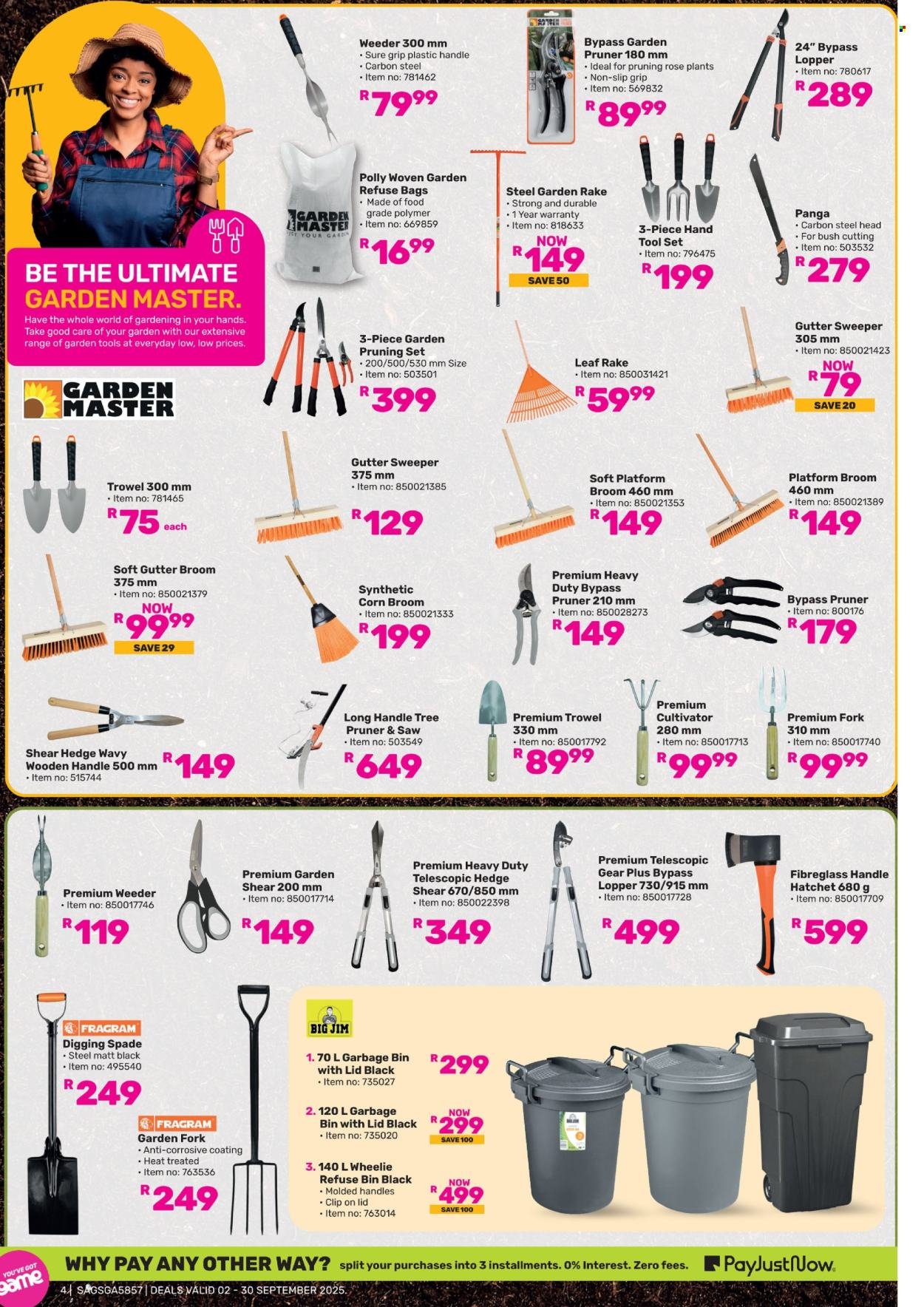 GAME specials - All Things Gardening & Outdoor (2025-09-02 - 2025-09-30) | 4