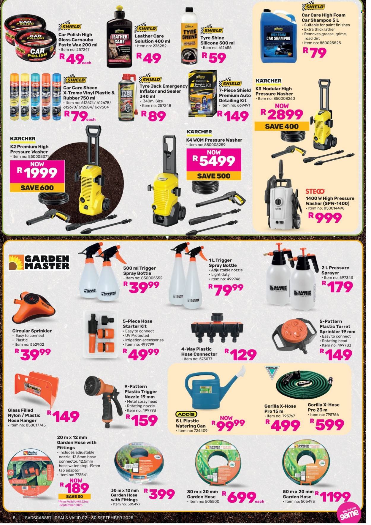 GAME specials - All Things Gardening & Outdoor (2025-09-02 - 2025-09-30) | 5