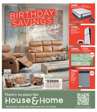 HOUSE & HOME specials - From Monday 20 Apr 2026 (2026-04-20 - 2026-05-10)