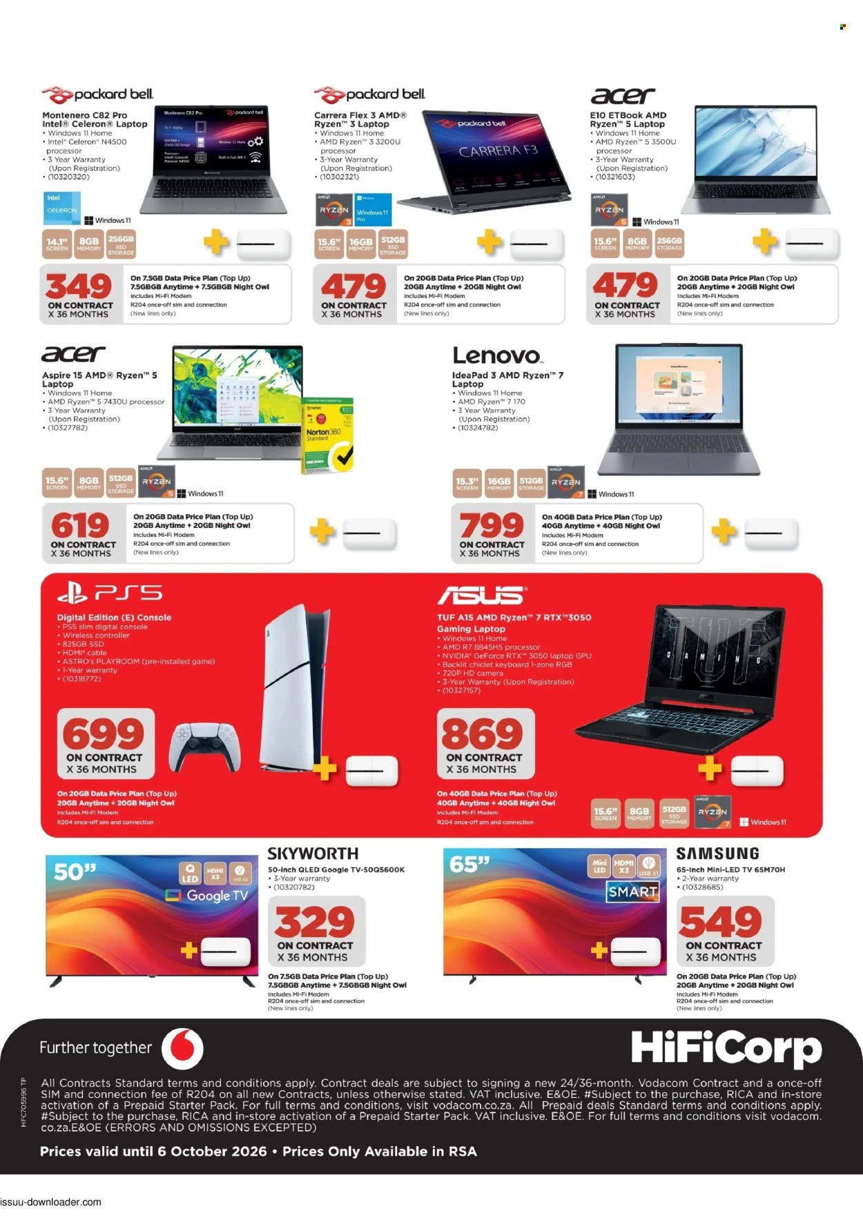 HIFI CORP specials - From Tuesday 8 Sept 2026