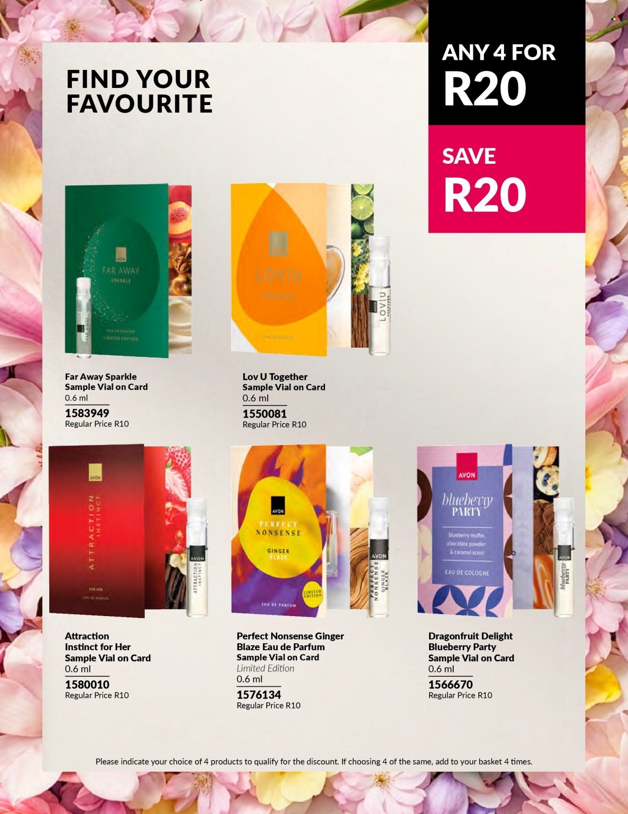 AVON specials - Step into spring