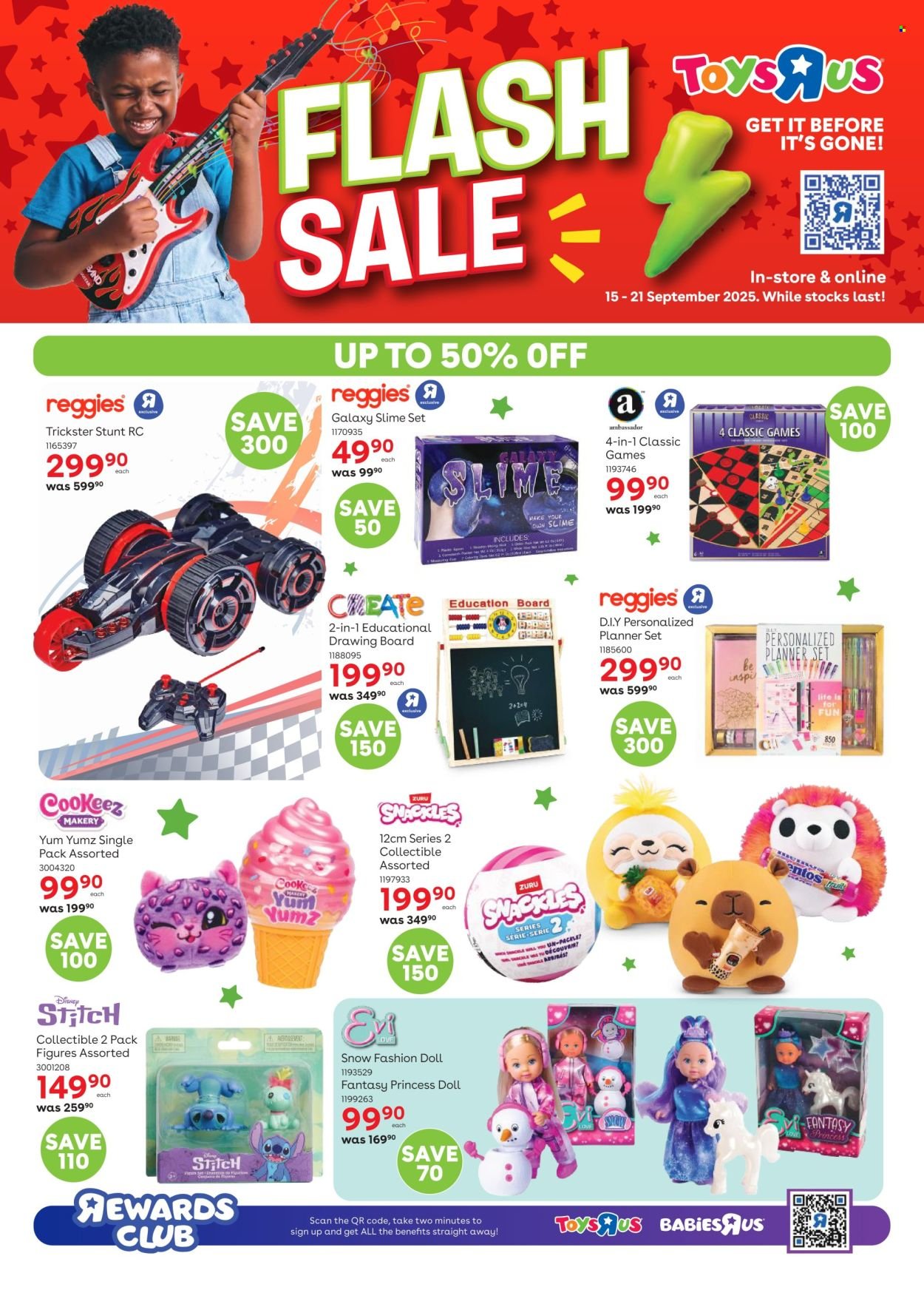 TOYS R US specials - From Monday 15 Sept 2025 (2025-09-15 - 2025-09-21) | 1