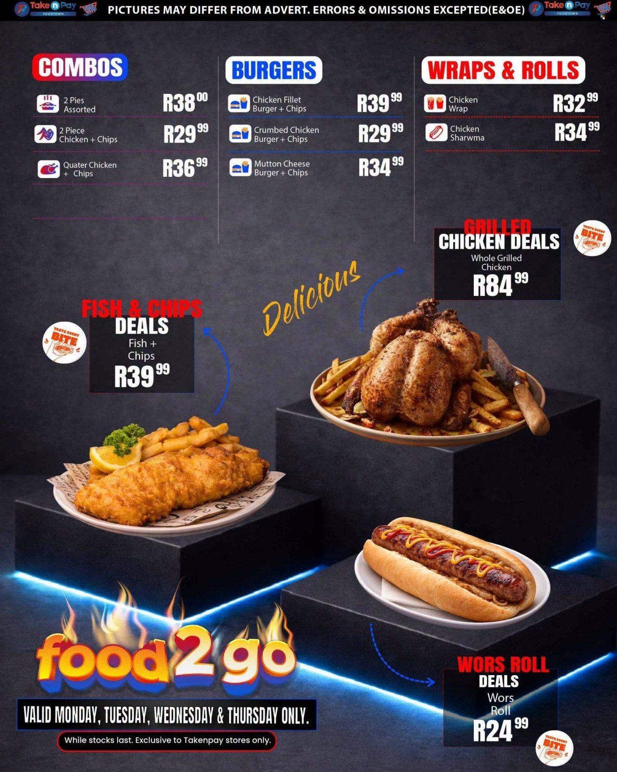 TAKE N PAY specials - From Monday 22 Jun 2026