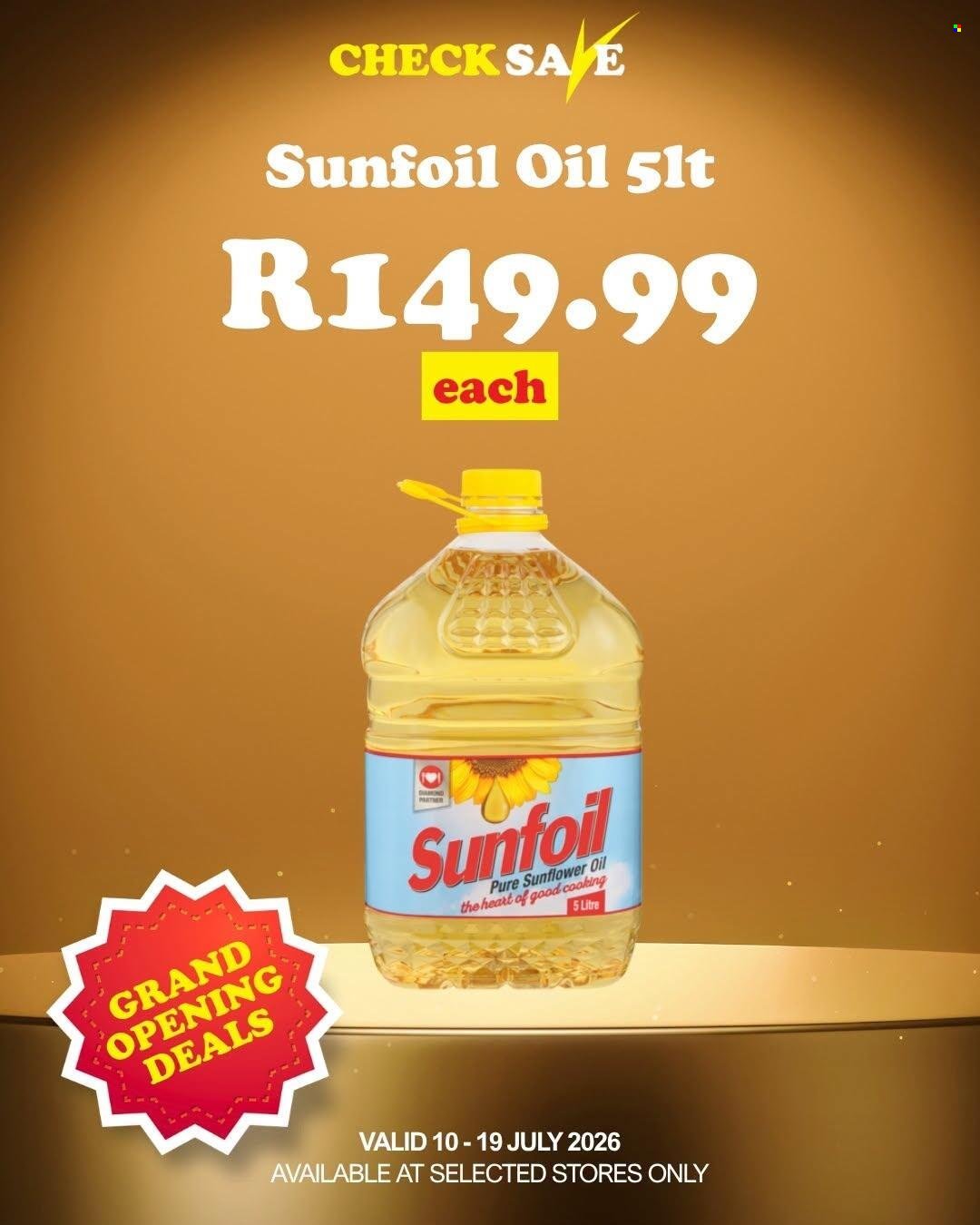 CHECK SAVE specials - From Friday 10 Jul 2026