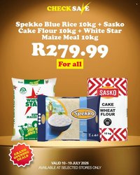 CHECK SAVE specials - From Friday 10 Jul 2026